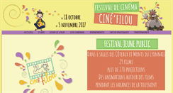 Desktop Screenshot of cinefilou.fr